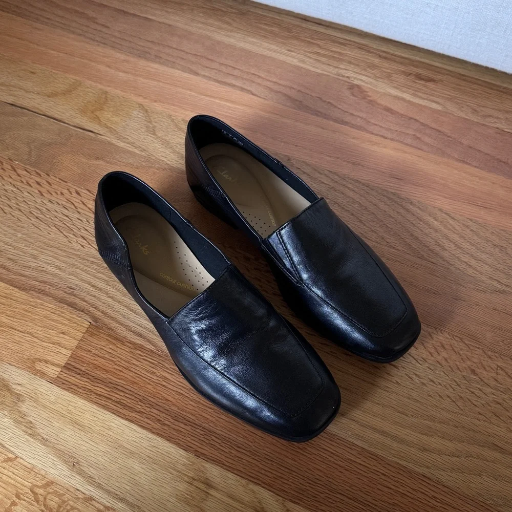 CLARKS Women's Sarafyna Freva Black Shoes Size‎ 7 M
